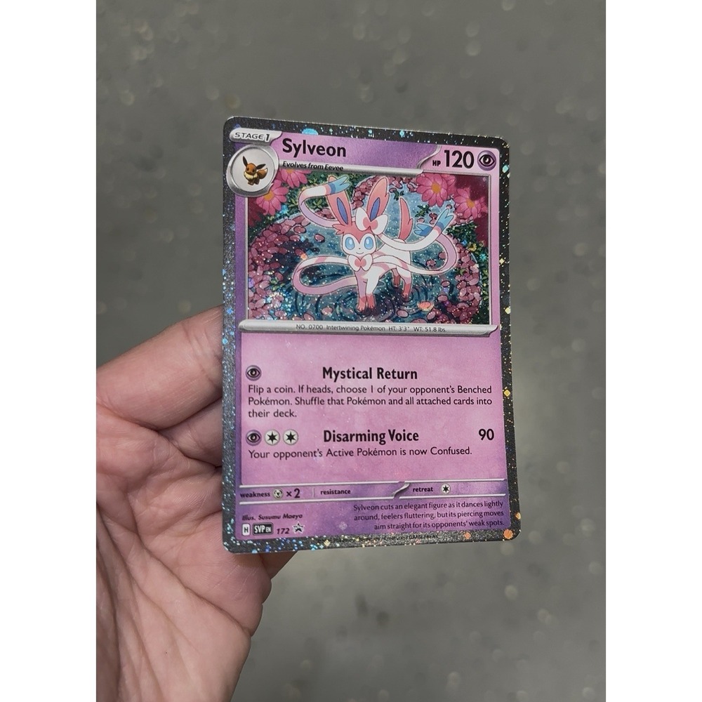 Sylveon 172 FART SWIRL 🌀 Cosmos Holo Sv: Scarlet & Violet Promo Cards Holo NM